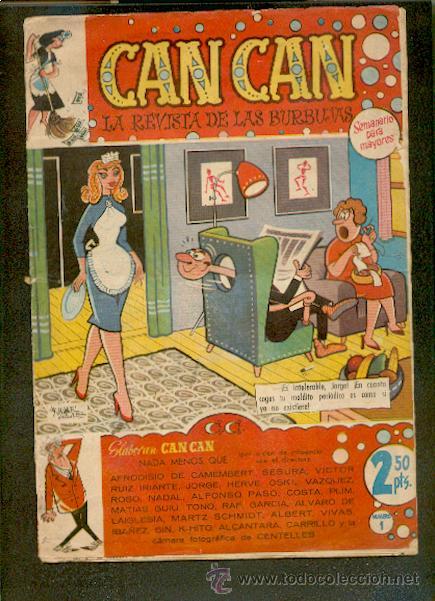 Tebeos: CAN CAN N&ordm; 1, EDITORIAL BRUGUERA - Foto 1