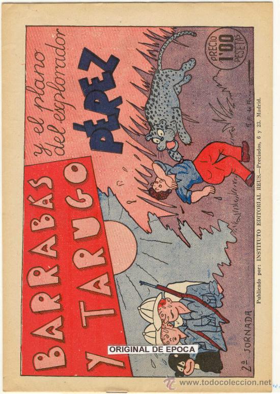 Tebeos: (COM-2100)COMIC BARRABAS Y TARUGO N&ordm;2 - Foto 1