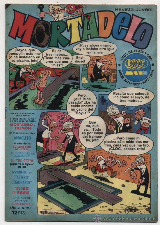 Tebeos: Mortadelo n&ordm; 251. - Foto 1