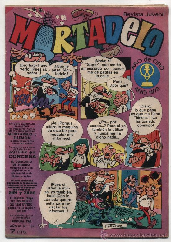Tebeos: Mortadelo n&ordm; 134. - Foto 1