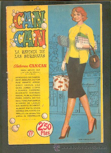 Tebeos: CAN CAN N&ordm; 37, EDITORIAL BRUGUERA - Foto 1