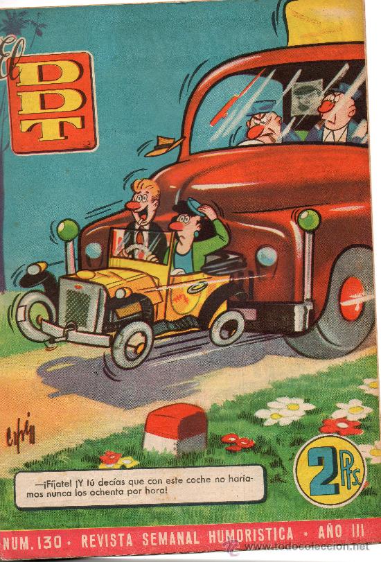 Tebeos: EL DDT  N&ordm; 130    DE  BRUGUERA - Foto 1