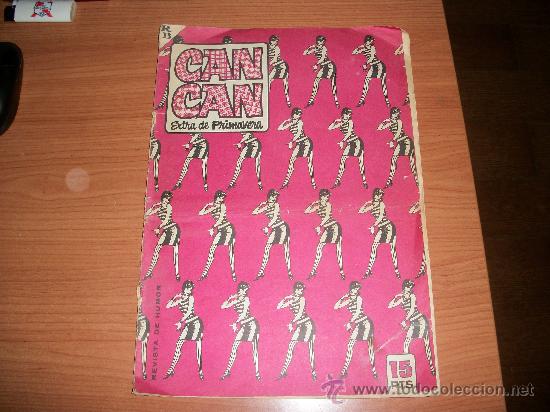 Tebeos: CAN CAN  EXTRA DE PRIMAVERA DE 1966 EDITORIAL BRUGUERA - Foto 1