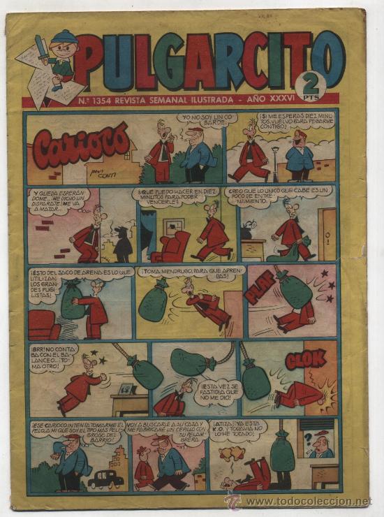 Tebeos: Pulgarcito n&ordm; 1354. Con el Inspector Dan. - Foto 1