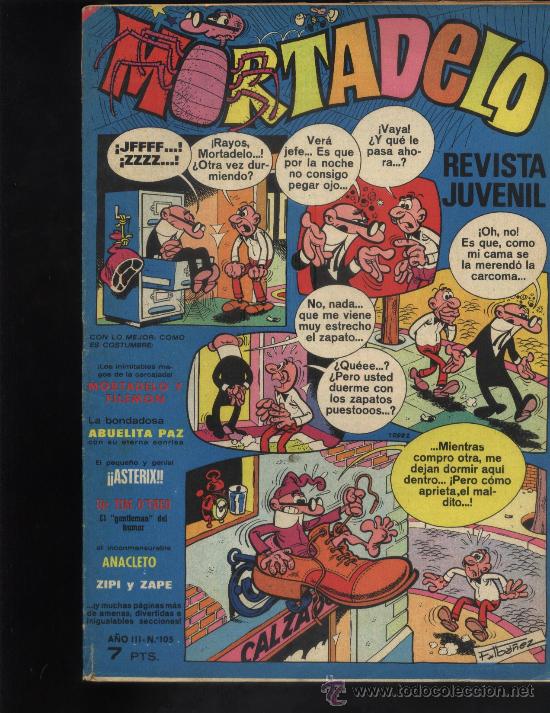 Tebeos: MORTADELO N&ordm; 105 - Foto 1