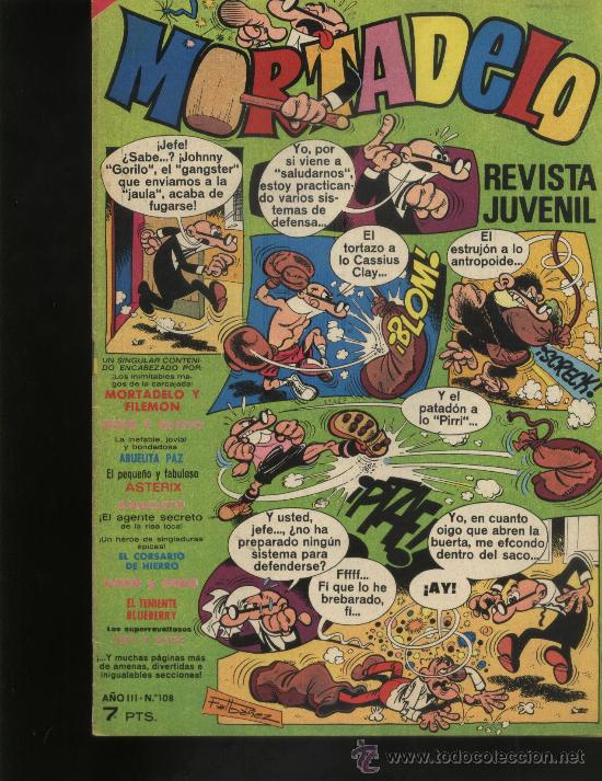Tebeos: MORTADELO N&ordm; 108 - Foto 1