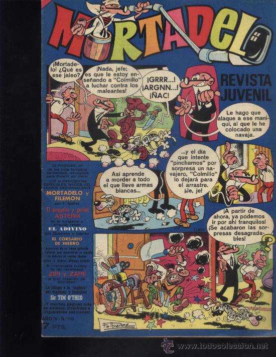 Tebeos: MORTADELO N&ordm; 110 - Foto 1