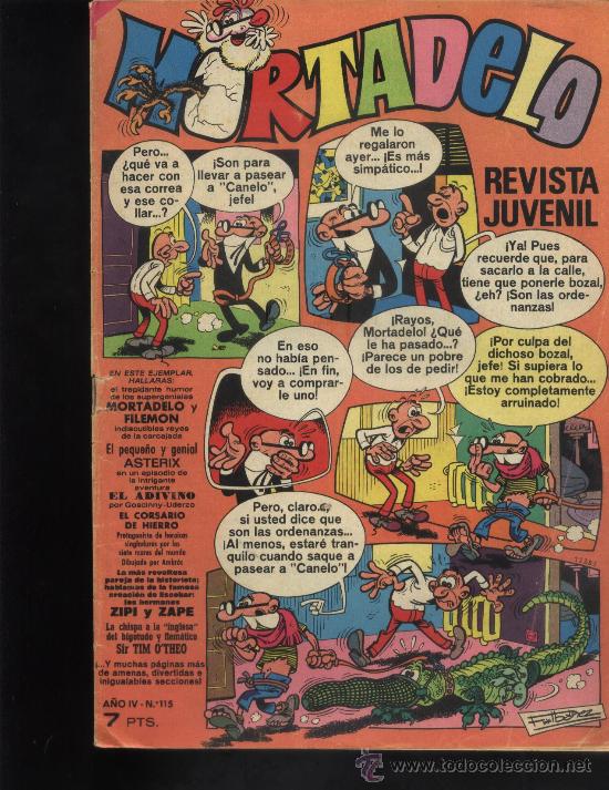 Tebeos: MORTADELO N&ordm; 115 - Foto 1