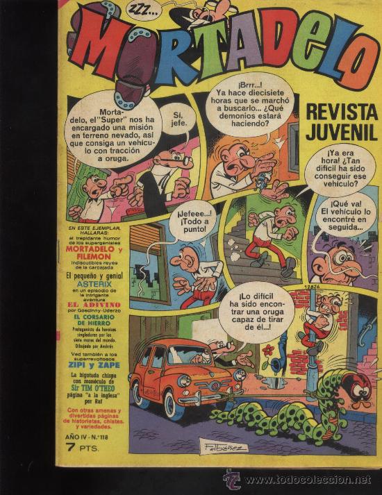 Tebeos: MORTADELO N&ordm; 118 - Foto 1