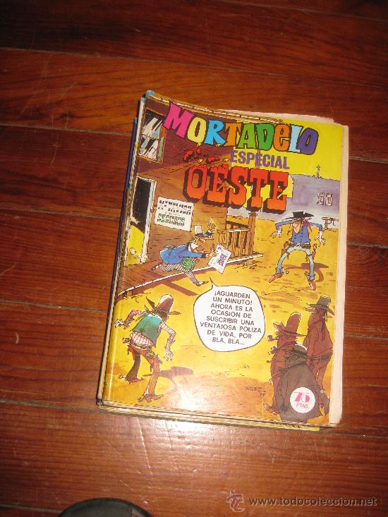 Tebeos: MORTADELO ESPECIAL N&ordm; 62 OESTE RINGO - Foto 1