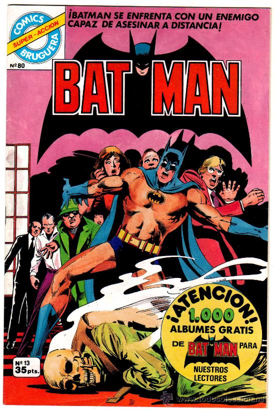 Tebeos: BAT MAN - BATMAN N&ordm; 13 BRUGUERA - Foto 1