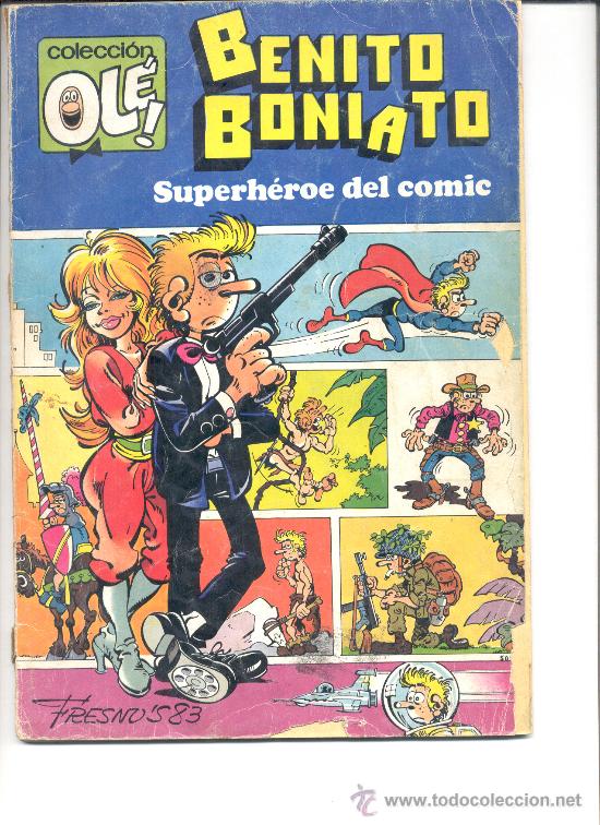 Tebeos: BENITO BONIATO 1 SUPERHEROE DEL COMIC - Foto 1