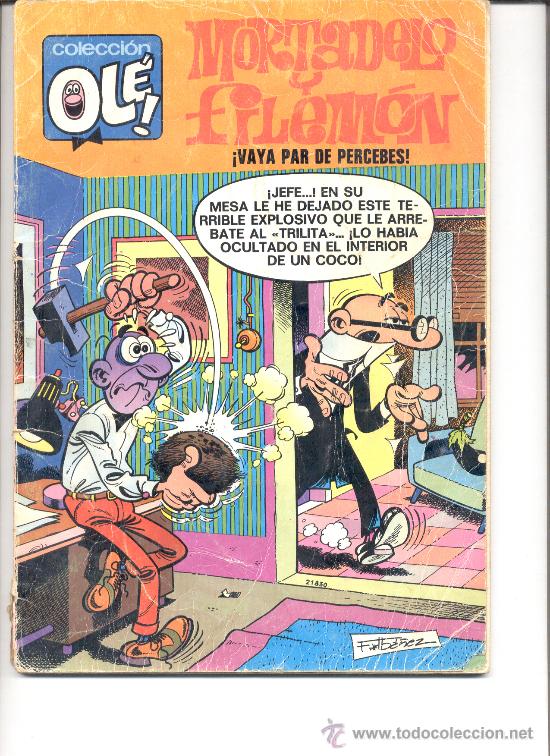 Tebeos: MORTADELO Y FILEMON 98 VAYA PAR DE PERCEBES - Foto 1
