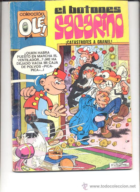 Comics: EL BOTONES SACARINO CATASTROFES A GRANEL