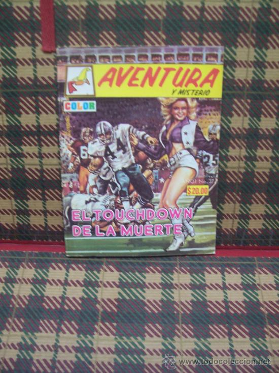 Tebeos: AVENTURA  COLOR - EL TOUCHDOWN DE LA MUERTE - A COLOR - A&Ntilde;O I  N&ordm; 37