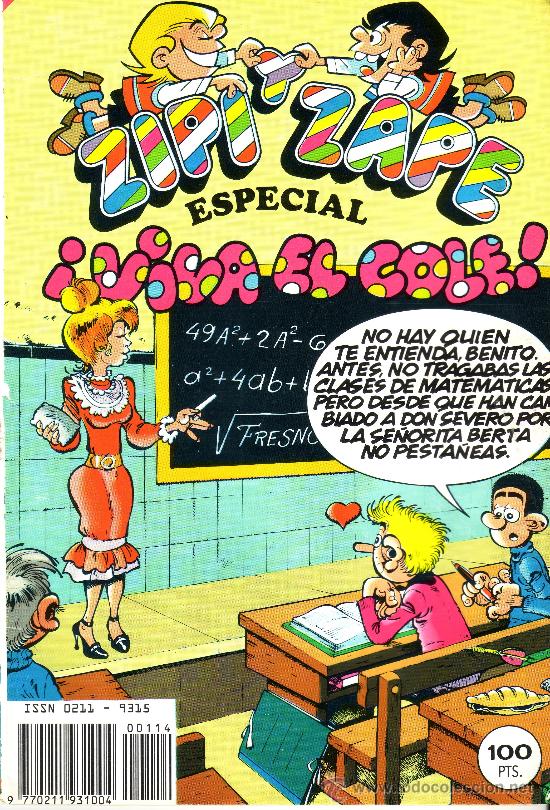 BDs: ZIPI ZAPE ESPECIAL - VIVA EL COLE