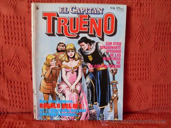 Tebeos: el capitan trueno bruguera a&ntilde;o I ABRIL DEL 86 N&ordm; 6