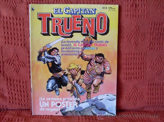 Tebeos: el capitan trueno bruguera a&ntilde;o I ABRIL DEL 86 N&ordm; 3