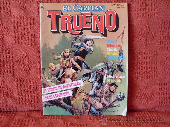 Tebeos: el capitan trueno bruguera a&ntilde;o I MARZO DEL 86 N&ordm; 2