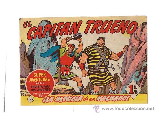 Tebeos: El Capit&aacute;n Trueno n&ordm; 243. - Foto 1