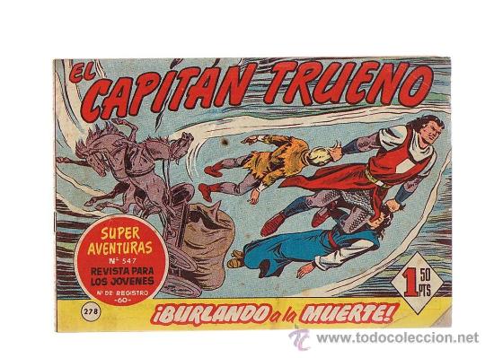 Tebeos: El Capit&aacute;n Trueno n&ordm; 278. - Foto 1