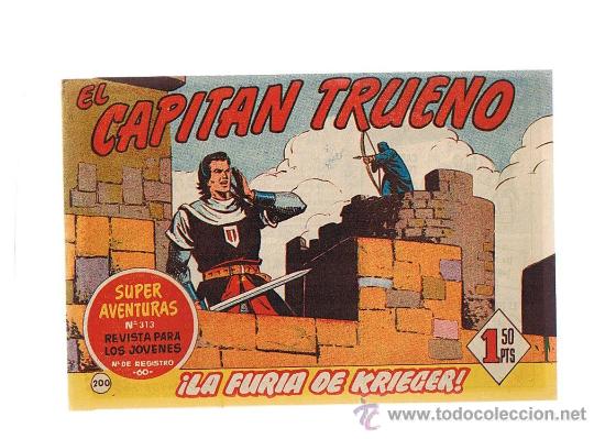 Tebeos: El Capit&aacute;n Trueno n&ordm; 200. - Foto 1