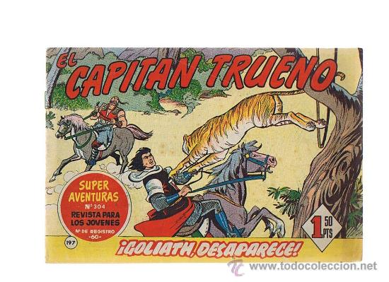 Tebeos: El Capit&aacute;n Trueno n&ordm; 197. - Foto 1