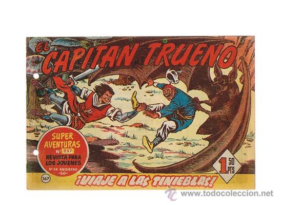 Tebeos: El Capit&aacute;n Trueno n&ordm; 167. - Foto 1