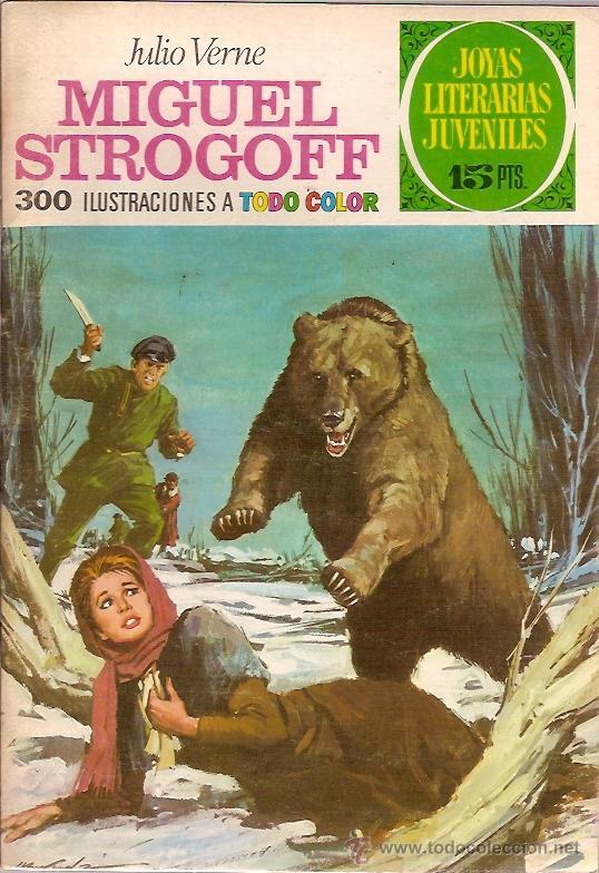 Livros de Banda Desenhada: COMIC JOYAS LITERARIAS JUVENILES N&ordm; 1 MIGUEL STROGOFF JULIO VERNE EDITORIAL BRUGUERA 1970