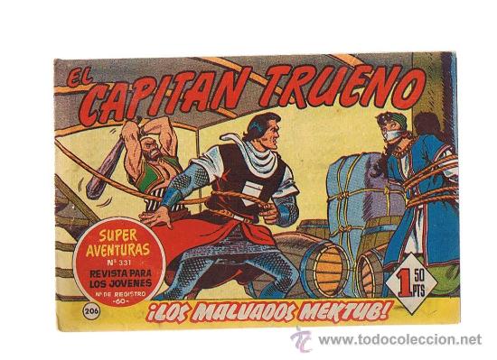 Tebeos: El Capit&aacute;n Trueno n&ordm; 206. - Foto 1
