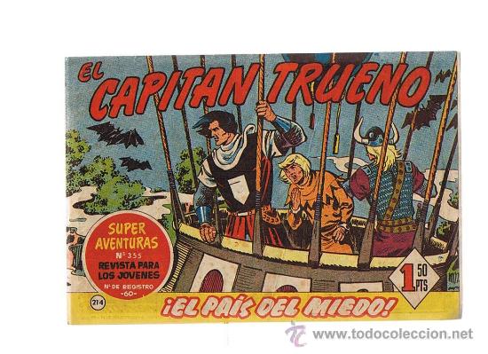 Tebeos: El Capit&aacute;n Trueno n&ordm; 214. - Foto 1