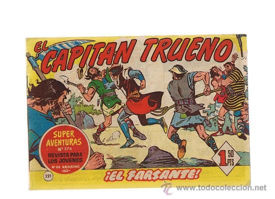 Tebeos: El Capit&aacute;n Trueno n&ordm; 221. - Foto 1