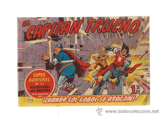 Tebeos: El Capit&aacute;n Trueno n&ordm; 233. - Foto 1
