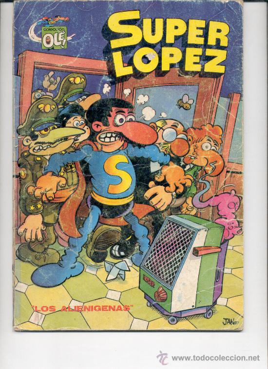 Tebeos: SUPER LOPEZ 4 LOS ALIENIGENAS 1982 superlopez - Foto 1