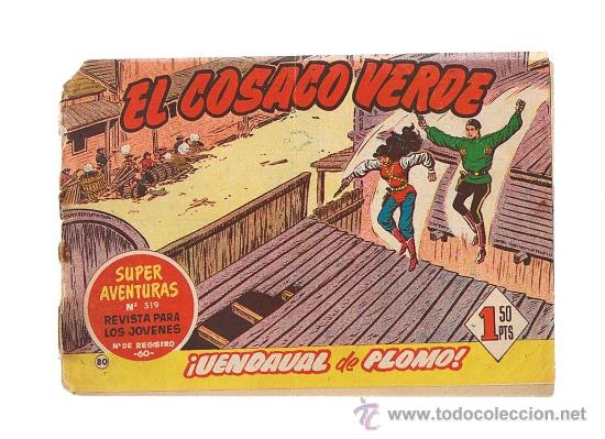 Tebeos: El Cosaco Verde n&ordm; 80. - Foto 1