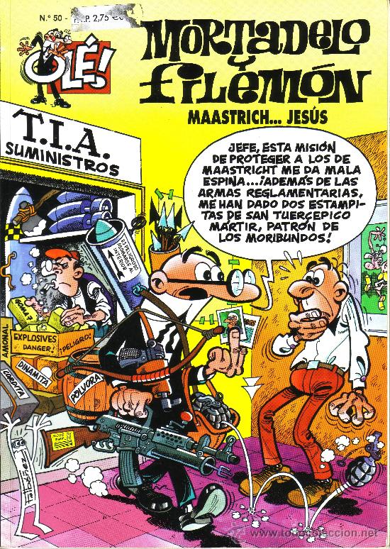 Tebeos: OLE MORTADELO Y FILEMON N&ordm; 50 - Foto 1