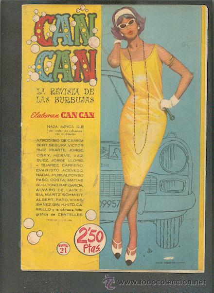 Tebeos: CAN CAN N&ordm; 21, EDITORIAL BRUGUERA - Foto 1