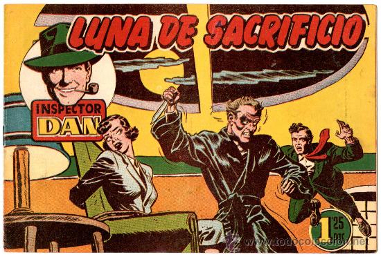 Tebeos: EL INSPECTOR DAN N&ordm; 35 , EDI. BRUGUERA 1951, ORIGINAL, - Foto 1