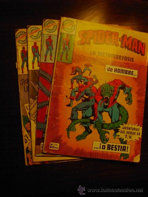 Tebeos: Spiderman, n&ordm; 13,40,41,43 - Foto 1