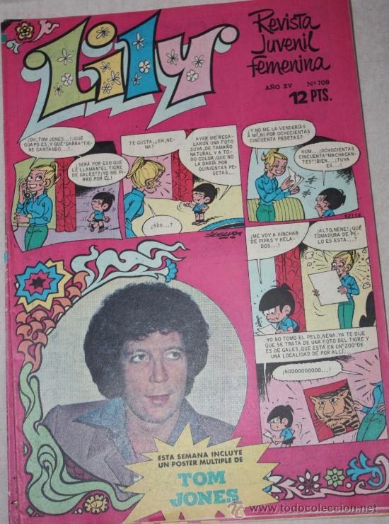 Tebeos: LILY n&ordm;709 : (poster de Tom Jones). - Foto 1