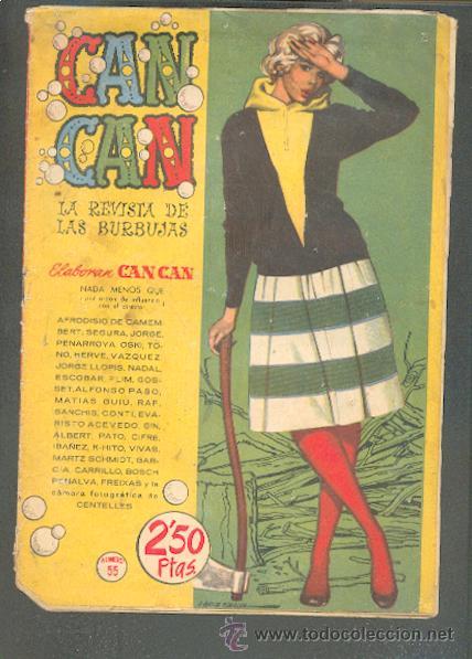 Tebeos: CAN CAN N&ordm; 55, EDITORIAL BRUGUERA - Foto 1