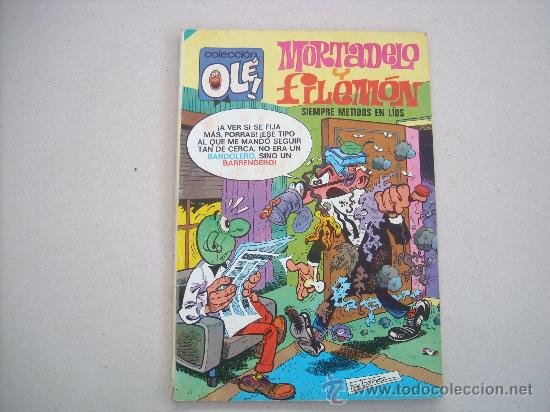 Siempre metidos en líos. Mortadelo y Filemón. Colección Olé