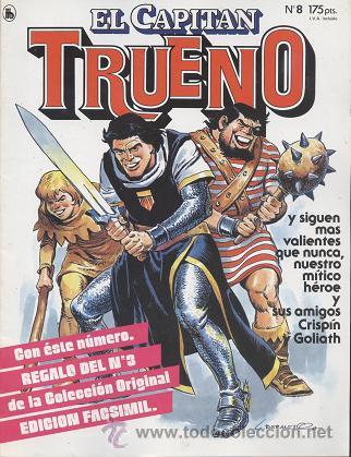 Tebeos: Comic El Capitan Trueno - Bruguera, n&ordm; 8 - Foto 1