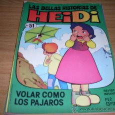 Tebeos: EDITORIAL BRUGUERA LAS BELLAS HISTORIAS DE HEIDI NUMERO 51