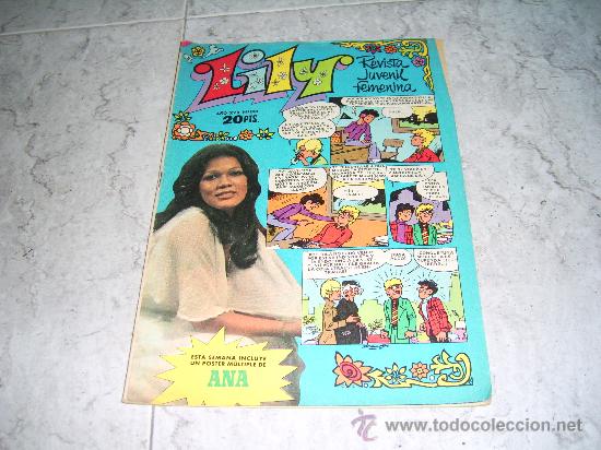 Tebeos: LILY N&ordm; 891. POSTER CENTRAL DE ANA. LOS HERMANOS TRAVOLTA - Foto 1