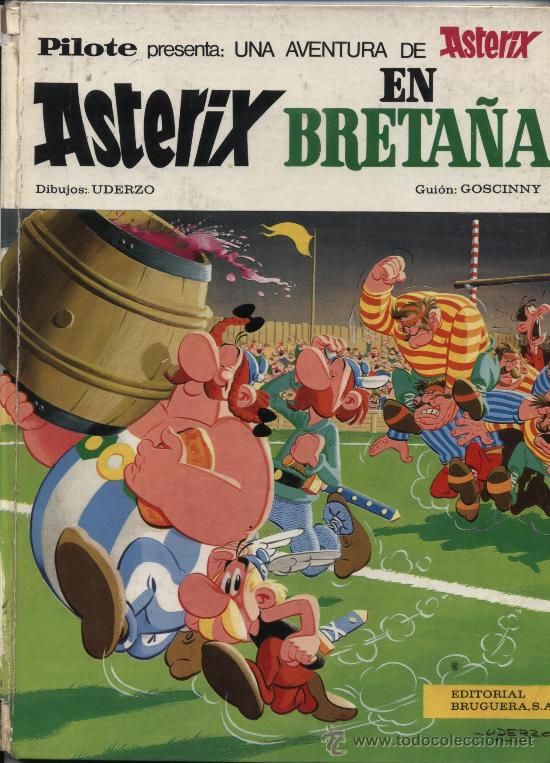 Tebeos: Asterix en Breta&ntilde;a. Bruguera 1970. - Foto 1