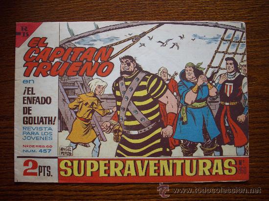 Tebeos: CAPITAN TRUENO N&ordm; 457 - Foto 1