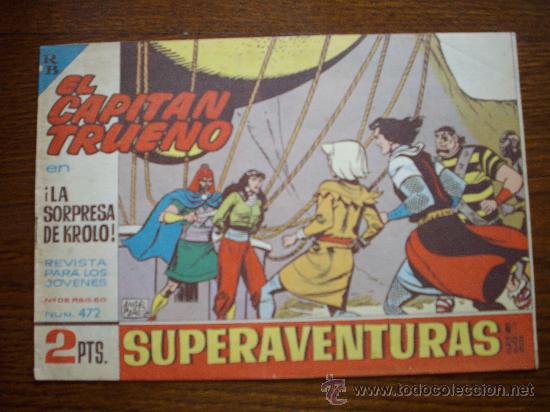 Tebeos: CAPITAN TRUENO N&ordm; 472 - Foto 1