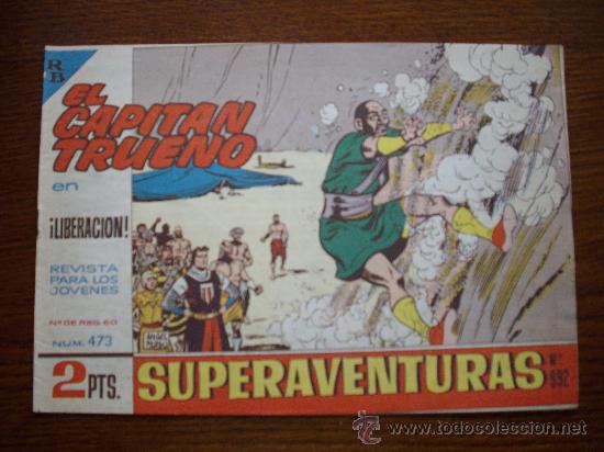 Tebeos: CAPITAN TRUENO N&ordm; 473 - Foto 1