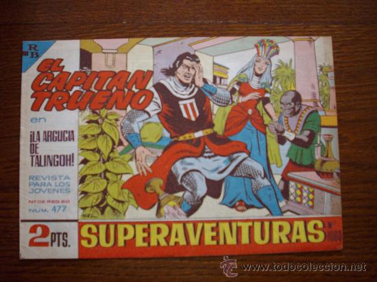Tebeos: CAPITAN TRUENO N&ordm; 477 - Foto 1